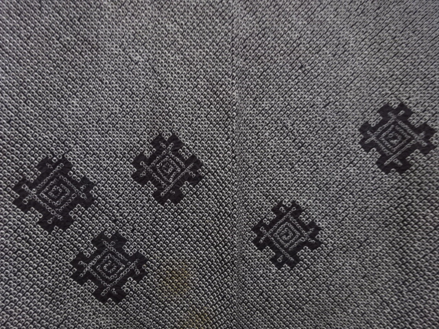  アンティーク　本総絞り　重ね菱模様絵羽織